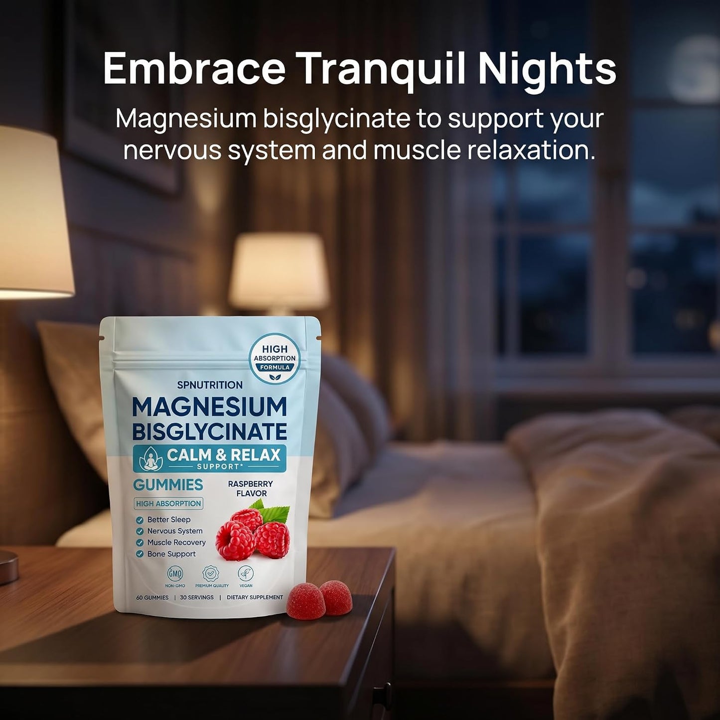SPNutrition Magnesium Bisglycinate Gummies